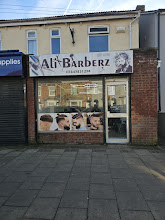 Ali Barberz Bedford shopfront on Iddesleigh Road